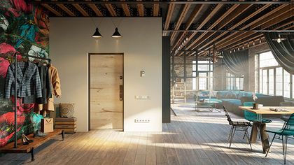 Особенности монтажа металлических входных дверей