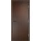 Фото одностворчатой противопожарной пвх двери в цвете венге
