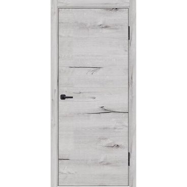 Дверь экошпон ЛУ-45 арктик глухая