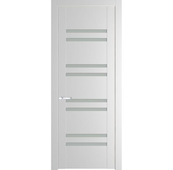 Межкомнатная дверь эмаль Profil Doors 1.6P крем вайт остеклённая