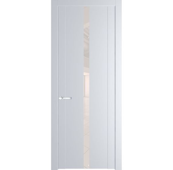 Межкомнатная дверь 1.8P вайт остеклённая