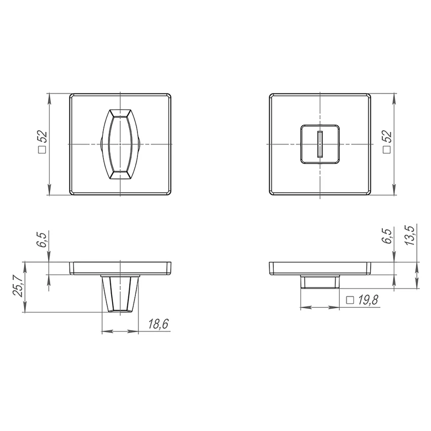 Завёртка для серии SL BK6.K.SL52 - BK6 SL