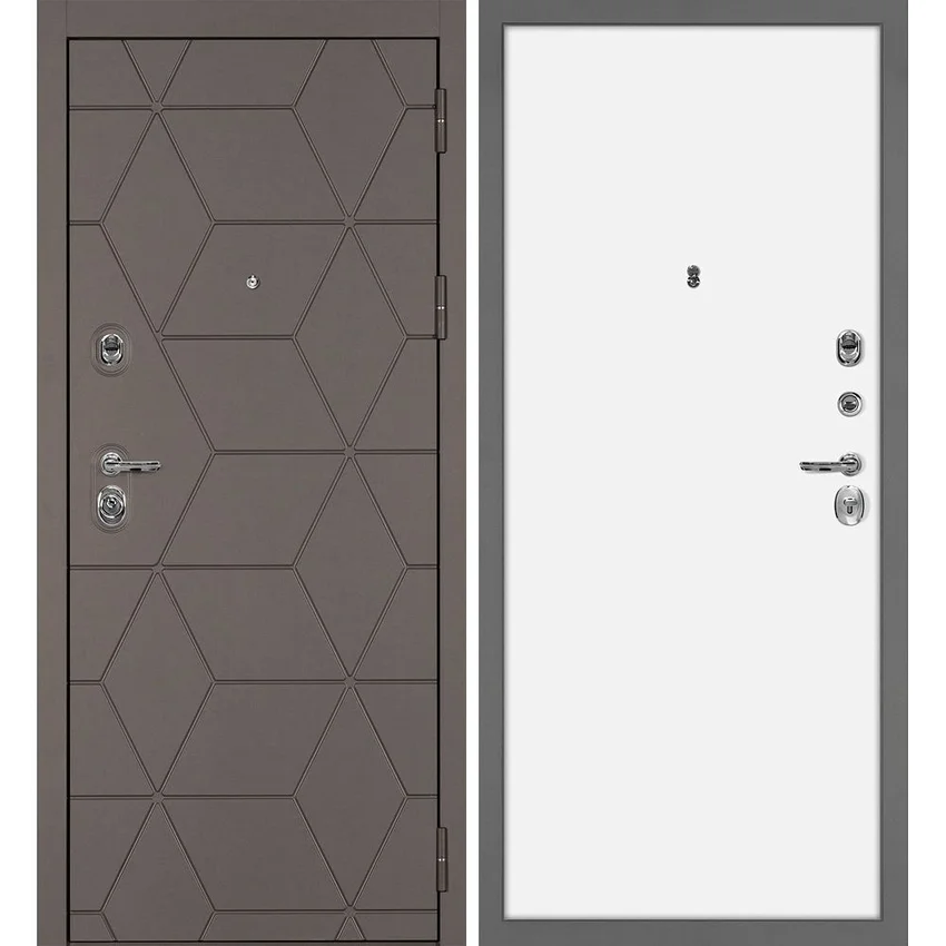 Входная дверь Тетра-181 панель МДФ под покраску