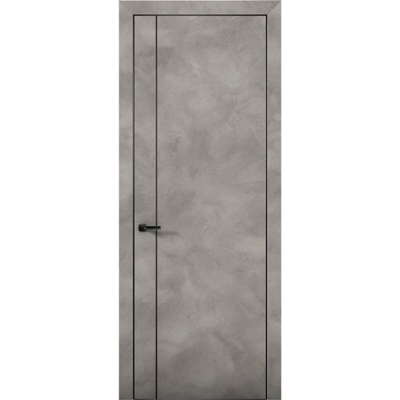 Межкомнатная дверь Плутоний 10 бетон лофт глухая