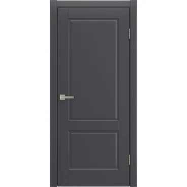 Межкомнатная дверь Патриция графитовая эмаль RAL 7024 глухая