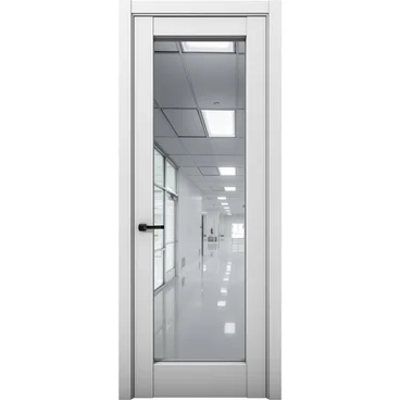 Межкомнатная дверь Кобальт 42 манхеттен с зеркалом