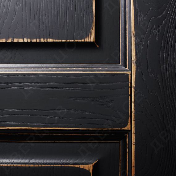 Межкомнатная дверь массив дуба Лофт Болонья глухая