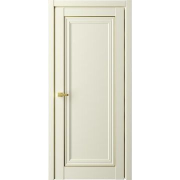 Межкомнатная дверь Прадо 2 винил ваниль глухая
