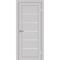 Межкомнатная дверь экошпон Турин 501АПП.1 пепельный с молдингом
