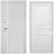 Входная дверь Президент Лайн ПВХ белый матовый панель гармония