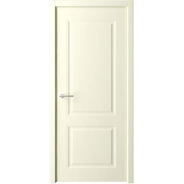 Межкомнатная дверь эмаль Albero Стиль 1 слоновая кость глухая