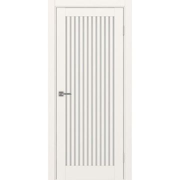 Межкомнатная дверь экошпон Турин 543.2 бежевый остеклённая