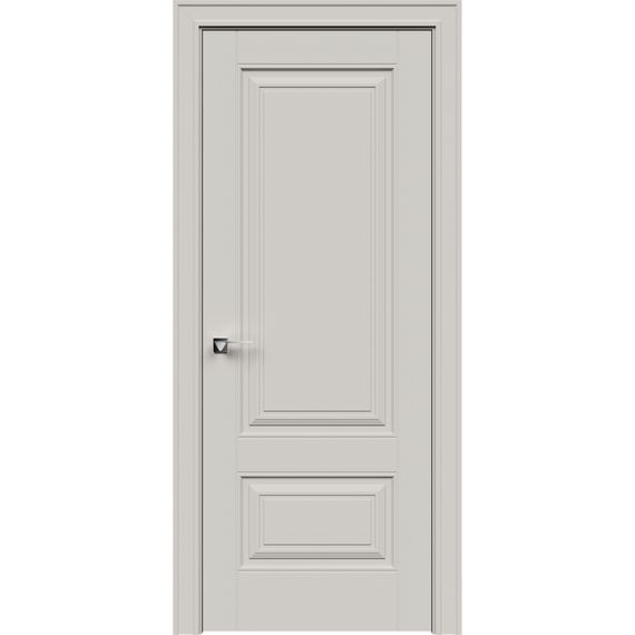 Межкомнатная дверь эмаль Дельта 2 латте глухая