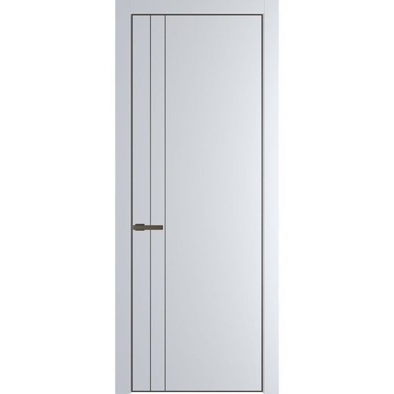 Межкомнатная дверь 12PA вайт глухая