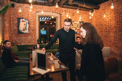 Презентация нашей компании на встрече с дизайнерами