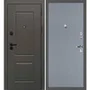 Входная дверь Линея-214 панель гладкая серая
