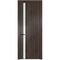 Межкомнатная дверь 18NA дуб тобакко остеклённая