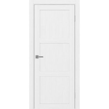 Межкомнатная дверь экошпон Турин 530.111 белый лёд глухая