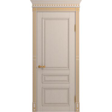 Межкомнатная дверь массив ясеня Viporte Рим прованс глухая