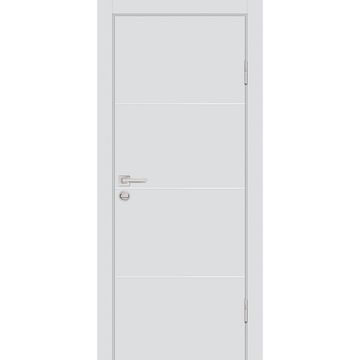 Межкомнатная дверь ПЭТ P-2 агат глухая кромка ABS в цвет полотна