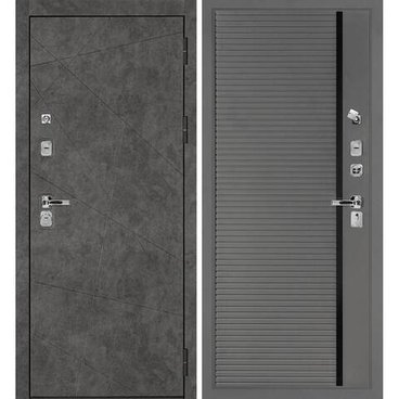 Входная дверь Урбан-127 панель фрезерованная