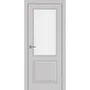 Фото двери Тоскана багет 602.21 цвет пепельный со стеклом