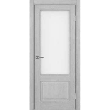 Межкомнатная дверь Тоскана багет 640.21 серый дуб со стеклом