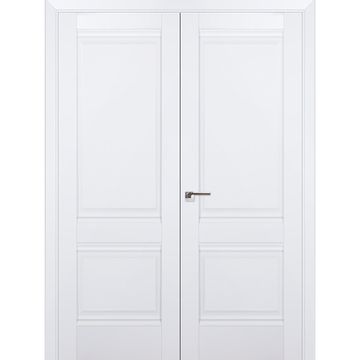 Двустворчатая распашная дверь Кобальт 11.1 аляска глухая