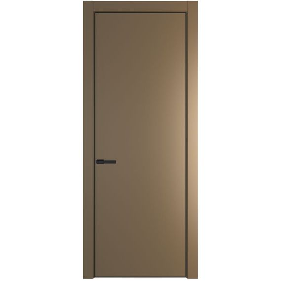 Межкомнатная дверь 1PA перламутр золото глухая