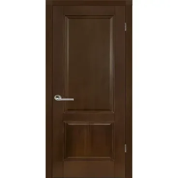 Межкомнатная дверь шпон Прованс 12 миланский орех глухая