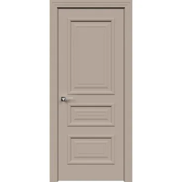 Межкомнатная дверь эмаль Прованс 3 капучино глухая