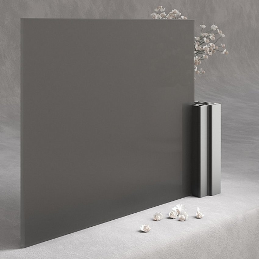 Стекло серое матовое