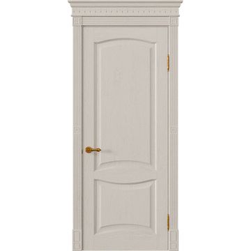 Межкомнатная дверь массив дуба Viporte Классика 2 мускато глухая