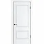 Межкомнатная дверь экошпон ДП-51 white pearl глухая