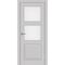 Фото двери Тоскана багет 630.221 цвет пепельный со стеклом