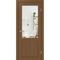 Межкомнатная дверь Турин 502.21 орех с зеркалом