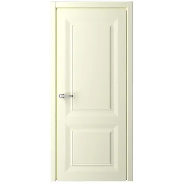 Межкомнатная дверь эмаль Стиль Богема слоновая кость глухая