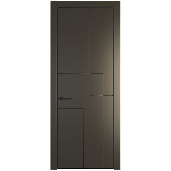 Межкомнатная дверь 3PA перламутр бронза глухая