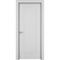 Межкомнатная дверь эмаль Ofram Паспарту белая глухая