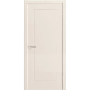 Межкомнатная дверь эмаль Капри 1 шампань глухая
