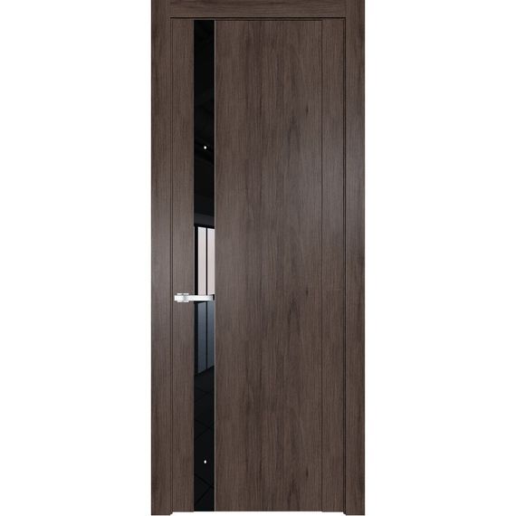 Межкомнатная дверь Profil Doors 1.2N дуб тобакко остеклённая