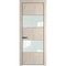 Межкомнатная дверь 22NA каштан светлый остеклённая