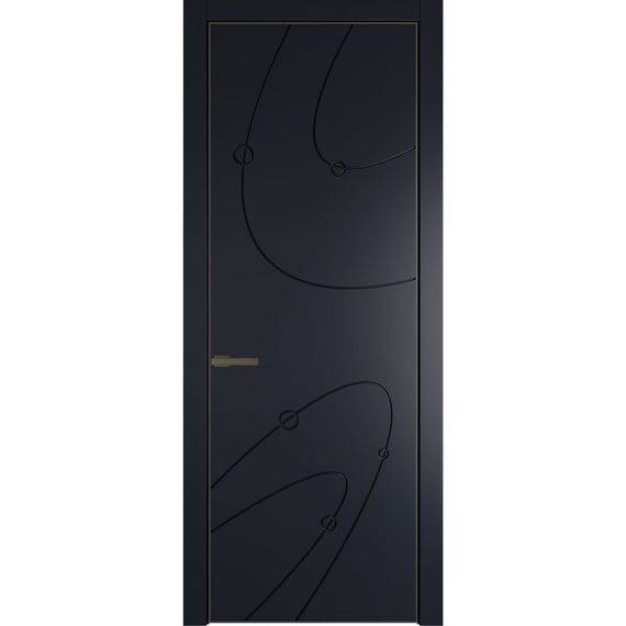 Межкомнатная дверь 5PA нэви блу глухая