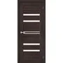 Фото двери эко шпон Порта 30 wenge veralinga остеклённая