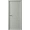 Фото межкомнатная дверь эмаль Albero НеоКлассика 2 серая глухая