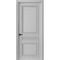 Межкомнатная дверь эмаль Бремен 3 галечный серый глухая