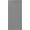Фото двери Тоскана багет 601.1 цвет серый глухая