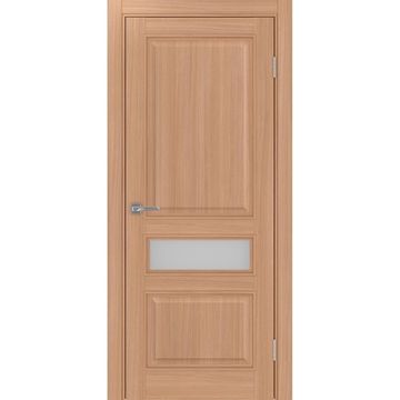 Межкомнатная дверь Тоскана багет 631.121 ясень тёмный со стеклом