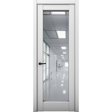 Межкомнатная дверь Кобальт 42 манхеттен с зеркалом