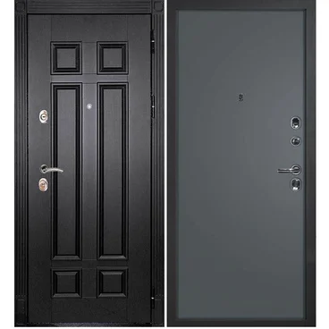 Входная дверь Гера 2 венге панель гладкая